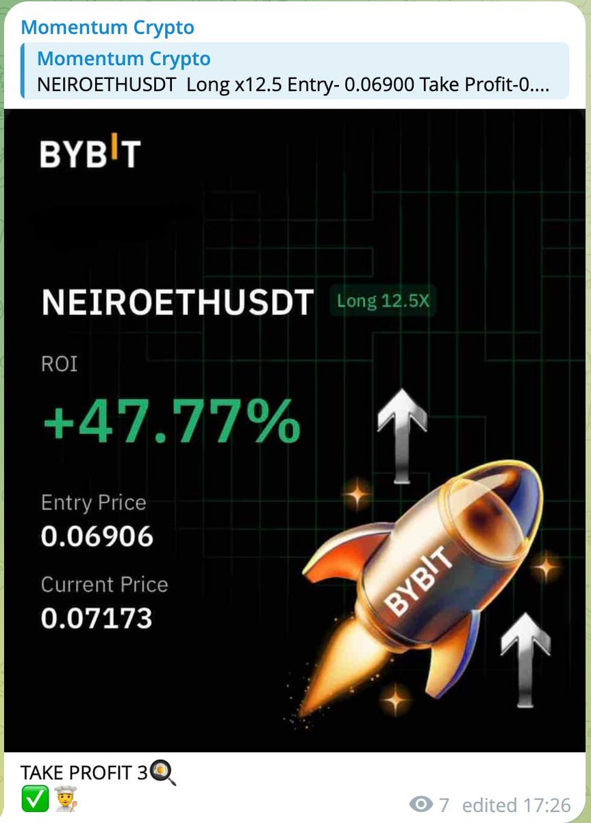 MomentumCrypt0's tweet photo. @RadarHits Hong Kong crying, while we are winning! 🧑‍🍳  Join us, free spots are limited, 100 entries in our bio &amp; post! 🚀

Some wins from yesterday: https://t.co/kUAcJ1qhYk