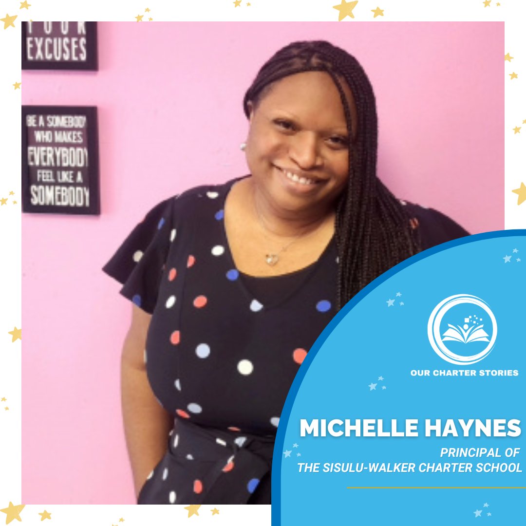 Meet Michelle Haynes, principal of The Sisulu-Walker Charter School of Harlem and our latest Our Charter Stories feature. She began her career at the school in its founding year, and is now with the school celebrating its 25th anniversary. Read more here: hubs.la/Q02SrxbJ0