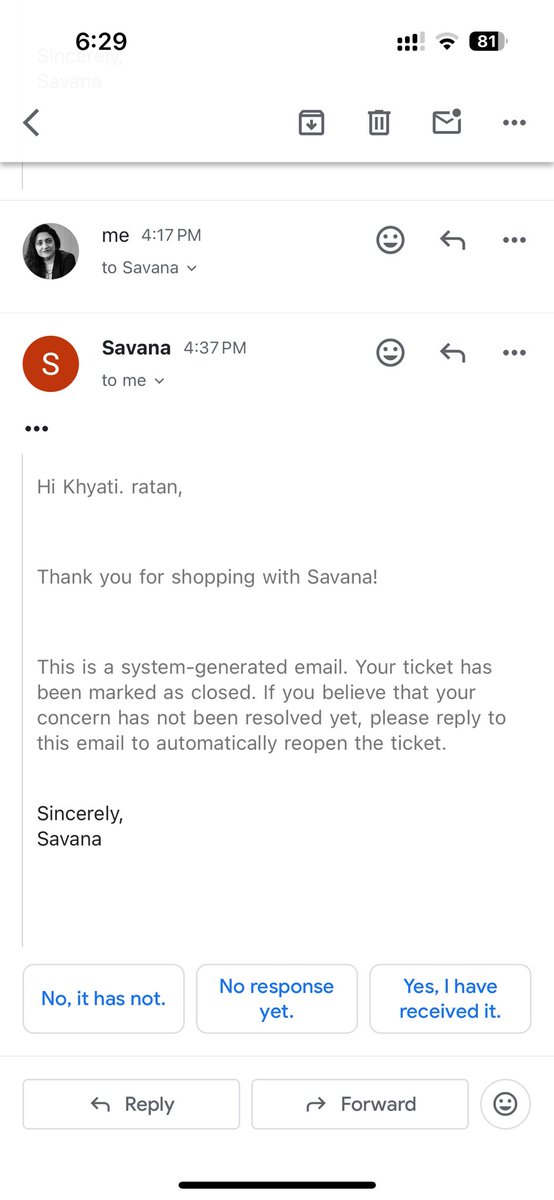 IndianFemFit's tweet photo. @Urbanic_India Why am I getting this mail again and again? You need to refund my money - can’t close it like this https://t.co/mD4xXiIq7D