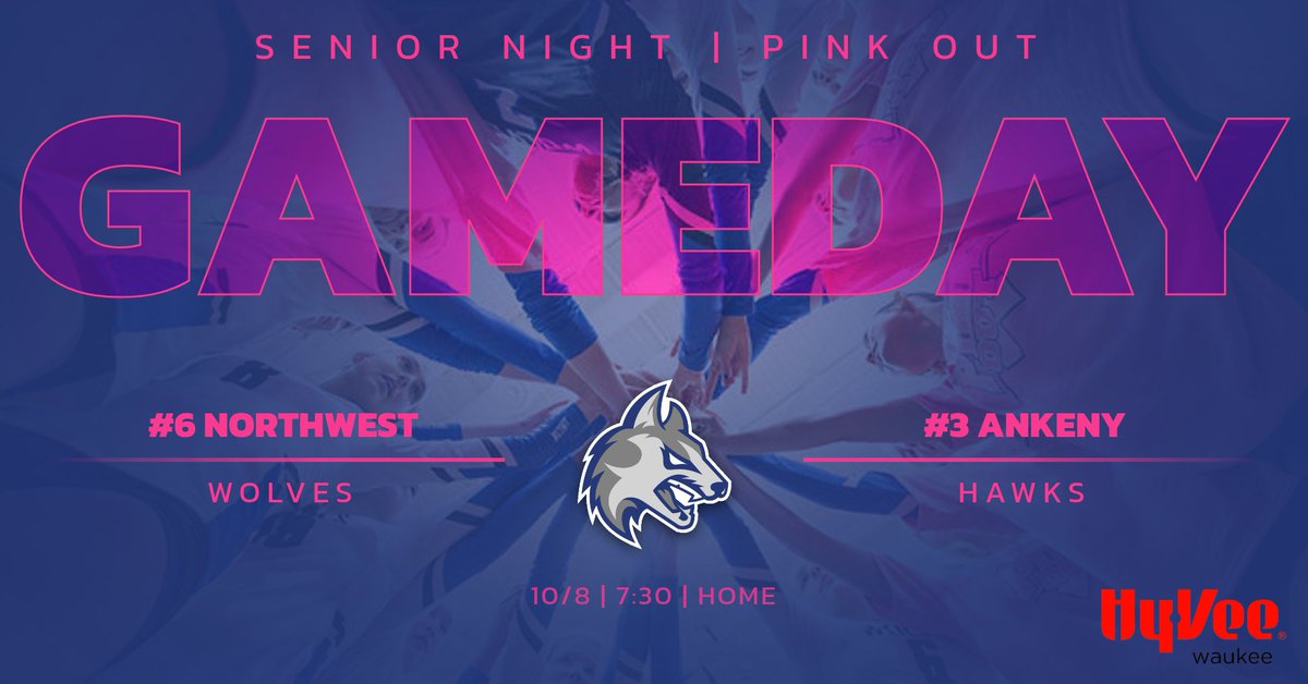 Waukee NW Wolves Activities (@nwhswolves) on Twitter photo Tonight catch <a href="/NWHSVball/">Waukee Northwest Volleyball</a> in action vs. <a href="/Ankeny_Hawks/">Ankeny High School Activities</a>
⭐️Senior Night
🩷 Pink Out
🎟 vancoevents.com/us/CODK
🖥 <a href="/CISNtv/">CISNtv</a> youtube.com/watch?v=ibXZmw… Tonight catch <a href="/NWHSVball/">Waukee Northwest Volleyball</a> in action vs. <a href="/Ankeny_Hawks/">Ankeny High School Activities</a>
⭐️Senior Night
🩷 Pink Out
🎟 vancoevents.com/us/CODK
🖥 <a href="/CISNtv/">CISNtv</a> youtube.com/watch?v=ibXZmw…