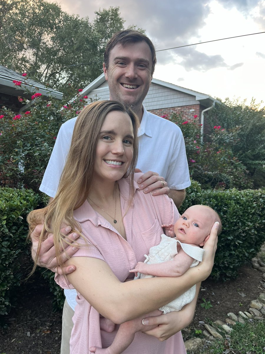 “And above all these put on love, which binds everything together in perfect harmony. And let the peace of Christ rule in your hearts, to which indeed you were called in one body. And be thankful.” Col 3:14-15

Happy Anniversary to my amazing wife &amp; an incredible mom to our girl!