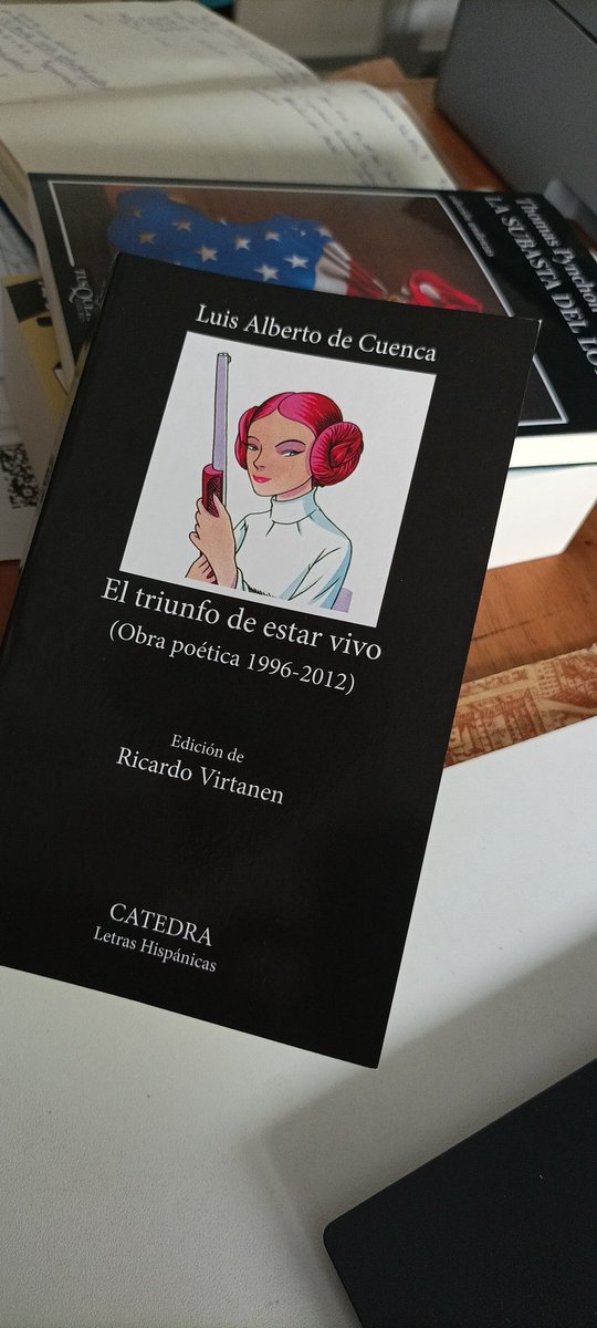 npulidomonroy's tweet photo. @CowboysEs_Radio ya tengo mi libro de poemas de Luis Alberto de Cuenca, qué preciosidad https://t.co/Y6EjTJvhNV
