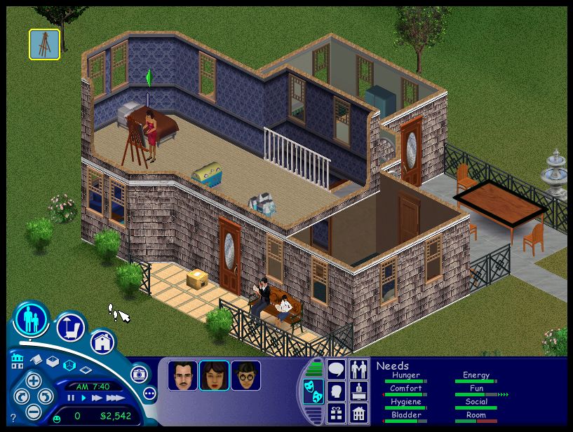 RetroTechDreams's tweet photo. The Sims (2000) https://t.co/QQIKRbebXz