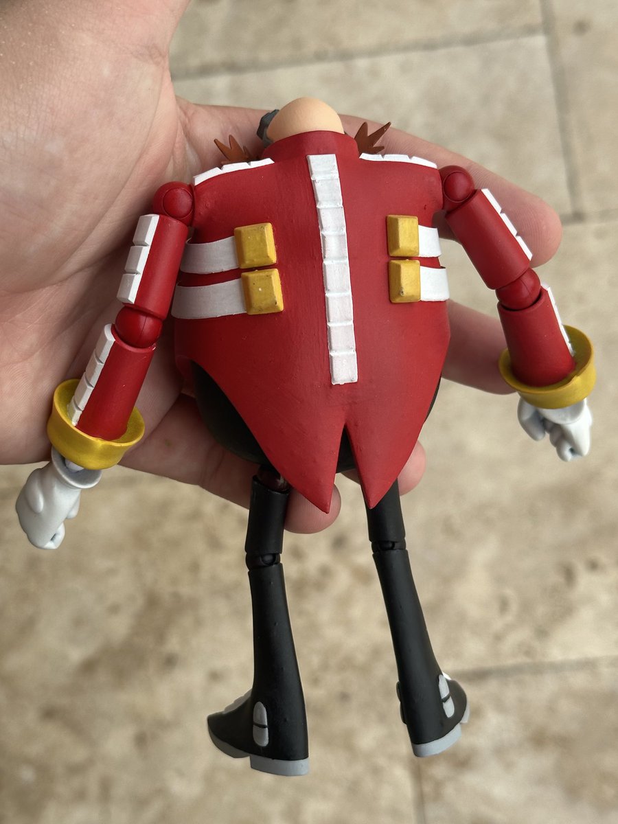 EScrubby_'s tweet image. YOSH!!! 

My SA2 Dr. Eggman custom action figure is finally finished! 

Everything is 3D printed, and he’s fully articulated using hobby joints.