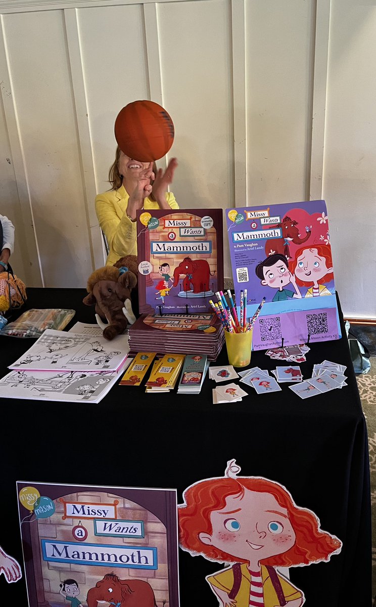 Watching debut author pals <a href="/kristi_mahoney/">Kristi Mahoney 📚 ALPACAS MAKE TERRIBLE LIBRARIANS</a> + @pamvau have a ball with young readers was the highlight of a spectacular day at this book jamboree!  

ALPACAS MAKE TERRIBLE LIBRARIANS and MISSY WANTS A MAMMOTH are clever, crowd-pleasing #readaloud gems!! 😍

#kidlit #picturebook