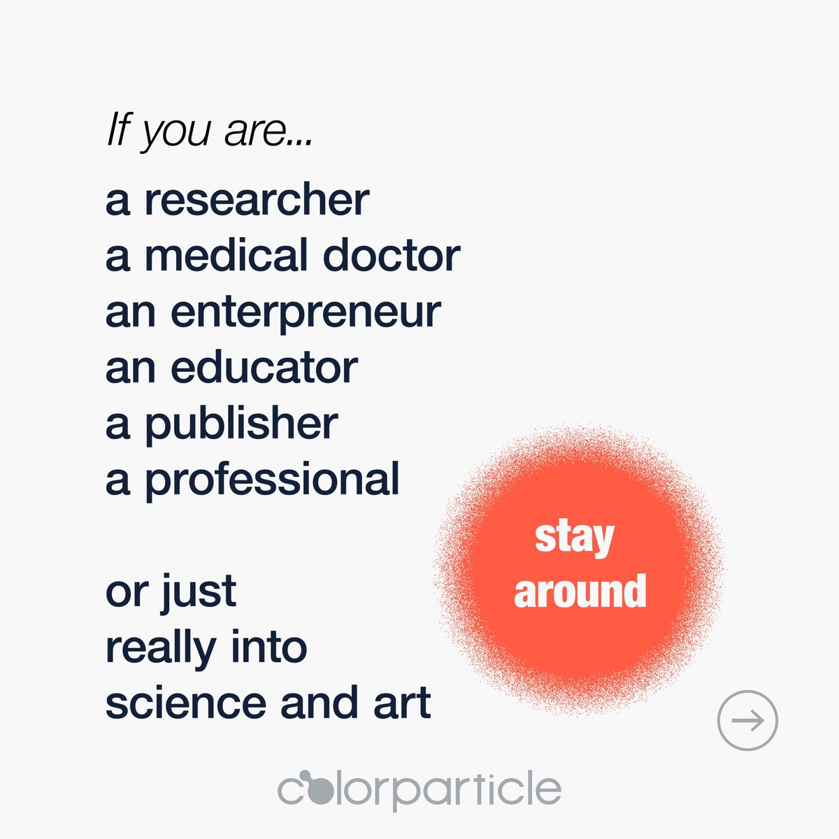 colorparticle's tweet image. Scientist, educator, or just into science and art? We bring your ideas to life with visuals. Stay tuned! ⤵️
colorparticle.com
#SciComm #SciArt #ScientificVisualization