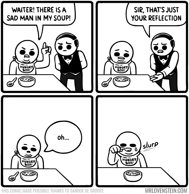 MrLovenstein's tweet photo. hungry boy https://t.co/s4C9YBukQM