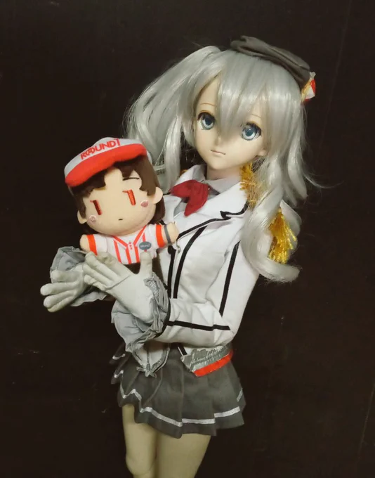 ラウンドワン宗谷ぐるみ届いてました戦後組仲間が増えて鹿島も嬉しそうローソンコラボでまた新しいぬいぐるみが出てましたがくまりんこも来てないのにゴトも予約せなアカンな…アサシオチャンやカーチャンもぬい化期待したいけど、いつ海コラボで朝潮型ポイント大量消費されてるからナー… 