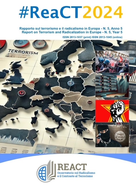 start_insight's tweet image. #ReaCT2024 the annual Report on Terrorism and Radicalisation in Europe is finally available📊 numbers, profiles, trends and what we can learn from research. Download it from our website (Pdf) or find it on Amazon, in Italian AND English. Don't miss!➡️
startinsight.eu/en/react2024-a… ⬅️