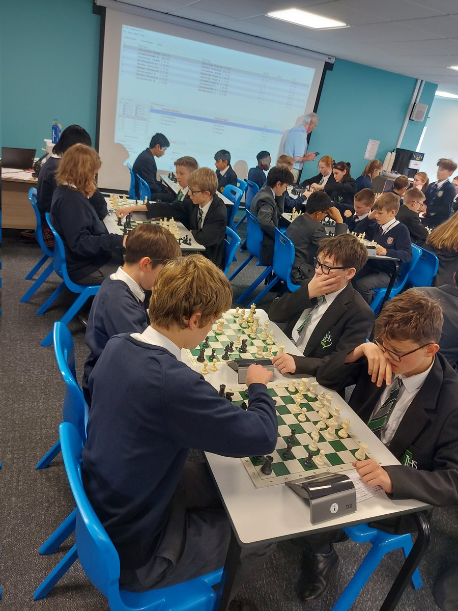 JohnsonLHSRugby's tweet photo. Our chess players have had a great morning competing at the Leicestershire Junior Chess Tournament. Well done to all involved. @LuttHigh @HeadLutthigh https://t.co/ibThalgsLD