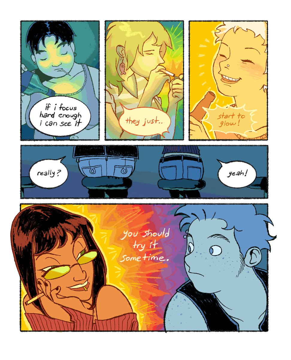 chunkysoup22's tweet image. comic about luv