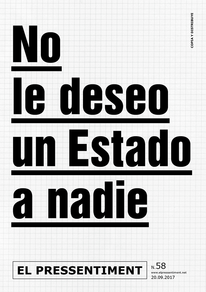 [El pressentiment ::] -- 3 Estados -3 Estats --  لَا أَتَمَنَّى ثَلَاثُ دُوَلٍ لِأَحَدٍ -- El Pressentiment nº 102 -- Ni uno, ni dos, ni tres - mailchi.mp/9bfc517bb395/3…