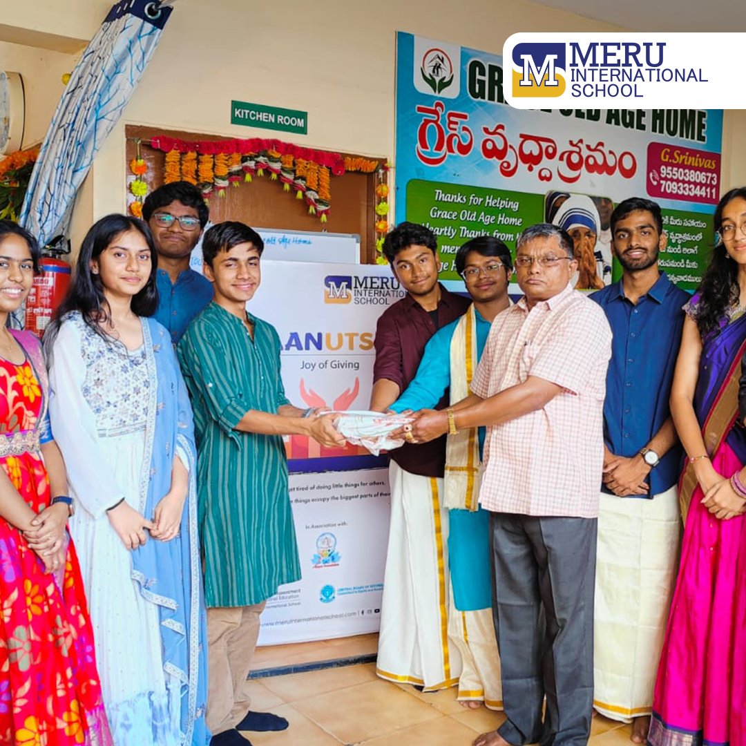 meru_school's tweet photo. At Meru, we believe in the power of giving. Through DaanUtsav, we're encouraging our students and community to become a beacon of hope for those in need. When we give, we create hope and that hope has the power to transform lives.

#Meru #DaanUtsav #JoyOfGiving https://t.co/G8nx9IkEWy