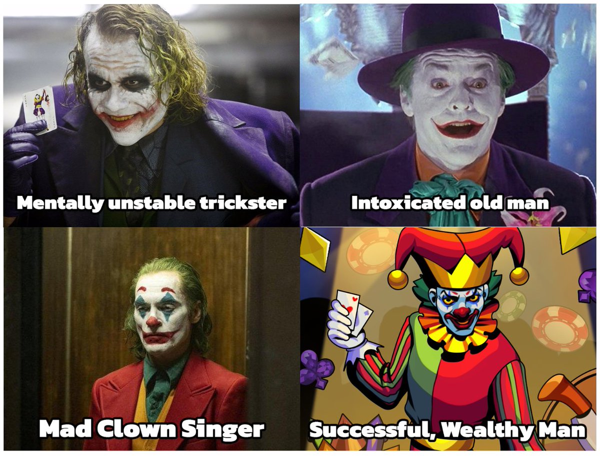 Another 'tough' choice.. said nobody 😈

Choose your fav #joker 🃏

Choose wisely... we're the ones holding the rewards. 😎

👉🏼 PLAY NOW: t.me/LuckyFunaticBo…