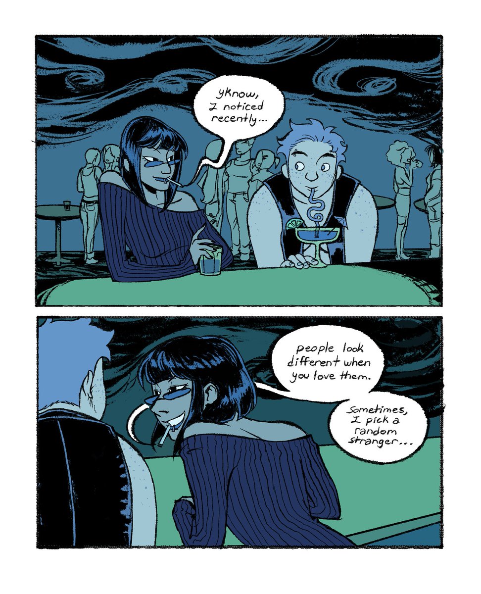 chunkysoup22's tweet image. comic about luv