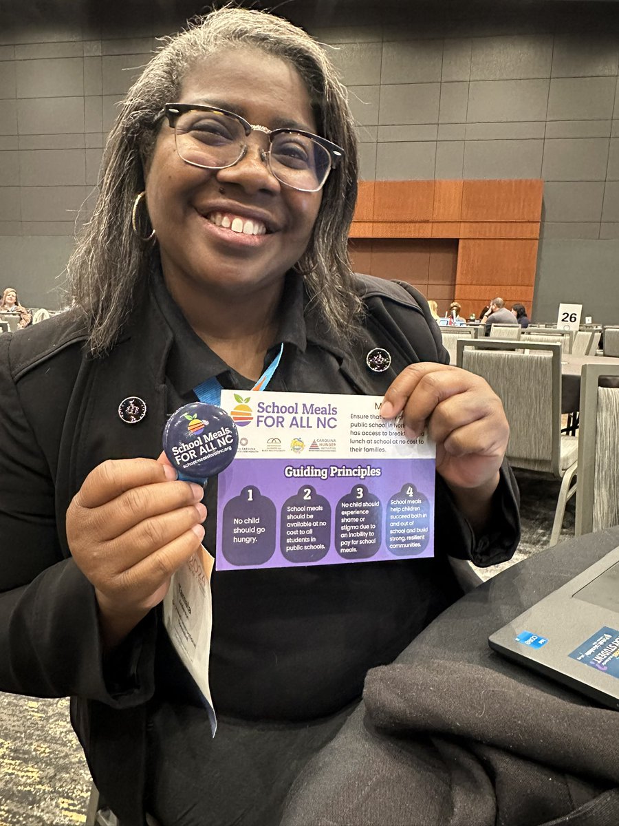 The Carolina Hunger Initiative works hard to support all our students and supply the #1 school supply…food! #Schoolmeals4all <a href="/AIM_NCDPI/">NC AIM Conference</a> <a href="/ncdpiDTL/">NCDPI DTL</a>