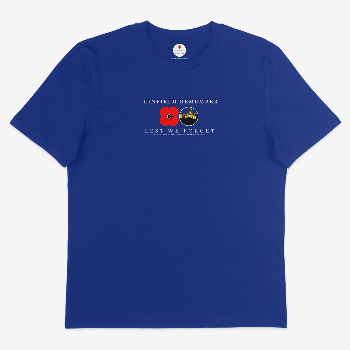 redhandtshirtco's tweet photo. Linfield Remembrance Collection 🔴⚪️🔵🇬🇧🌹
£5 from every item in the Remembrance Collection will automatically be donated to the Royal British Legion Poppy Appeal.
https://t.co/UFGsmPd5BV
#belfastlinfield #southbelfastloyal #sectionf #linfieldloyal #linfield #blueunity #linfieldfc #linfieldfans #belfastloyal #nosurrender #redhandtshirtcompany