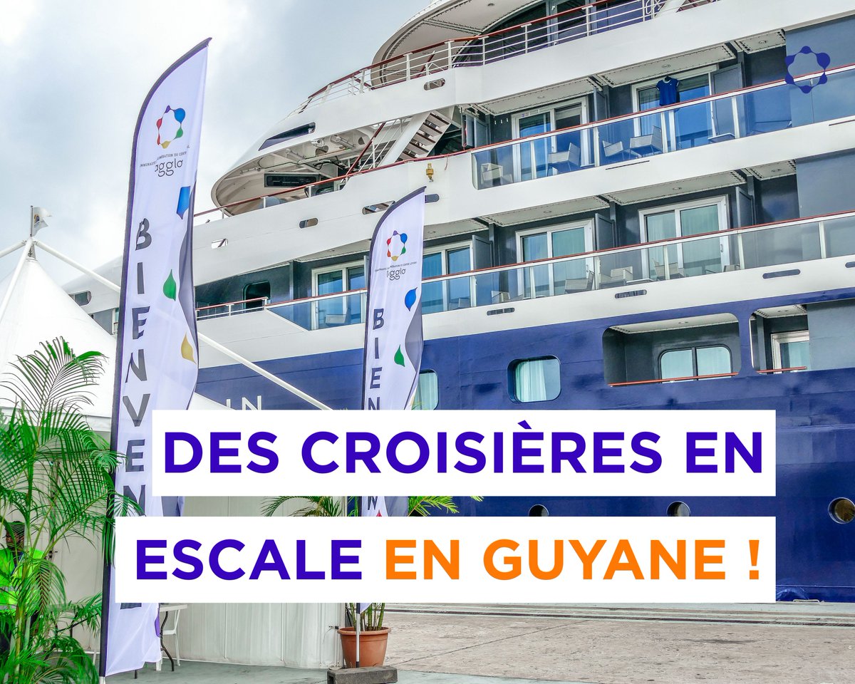 #Tourisme 🛳⚓ Un nouveau cap franchi dans le développement de la croisière en Guyane !  bit.ly/3U1Skzf