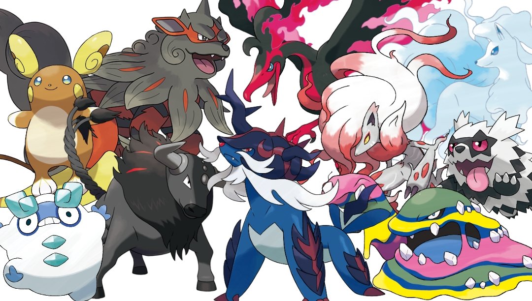 Pokemonstorry's tweet image. 특정 환경에 적응하여 달라진 모습
여러분들이 가장 좋아하는 리전폼 포켓몬은 무엇인가요??
저는 가라르 파이어입니다!
(패러독스와 바닥트리오, 육파리, 그우린차 계열은 제외)