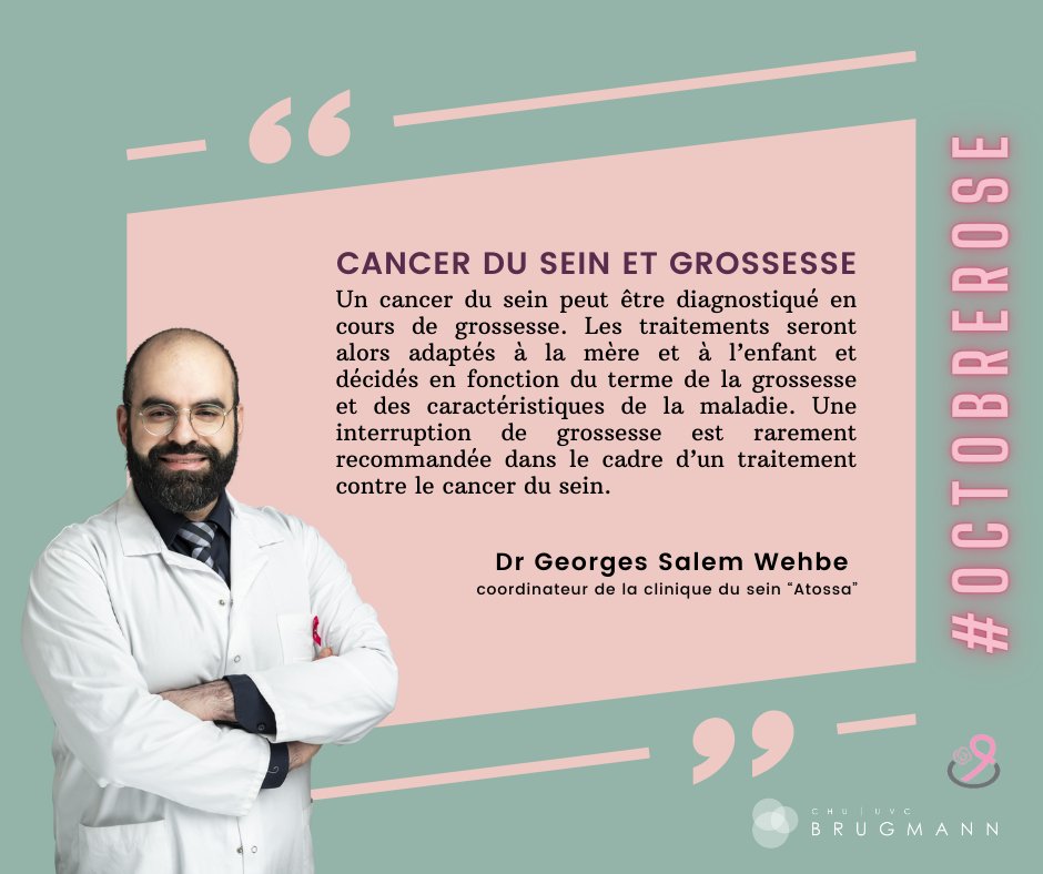 CHU Brugmann UVC (@chubrugmann) on Twitter photo 🎀 Dans le cadre d’octobre rose, le Dr Georges Salem Wehbe, coordinateur de la clinique du sein "Atossa", vous donne 1 conseil par semaine. #octobrerose #prévention #cancerdusein #caretogether #chubrugmann 🎀 Dans le cadre d’octobre rose, le Dr Georges Salem Wehbe, coordinateur de la clinique du sein "Atossa", vous donne 1 conseil par semaine. #octobrerose #prévention #cancerdusein #caretogether #chubrugmann