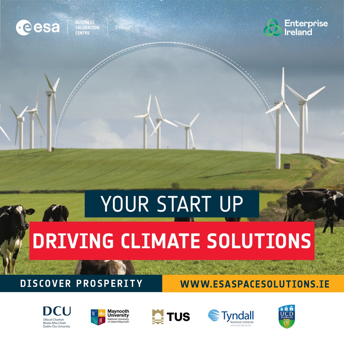 Your Start Up Driving Climate Solutions 

ESA BIC Ireland can help your start-up drive climate solutions. Find out about how our partner Tao Climate is set to revolutionise Carbon Removal with ESA BIC Ireland here: lnkd.in/eJBW-cpe

esaspacesolutions.ie/esa-bic-irelan…