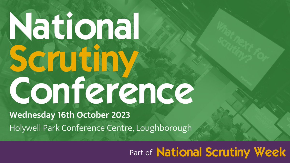 As part of #InvolvementWeek #IW24, today is the Tpas' National Tenant #Scrutiny Conference!

We're in Loughborough to explore and examine Scrutiny with experienced scrutiny practitioners, leading speakers, and workshop leaders. 

Follow along with the hashtag #TpasConf24!