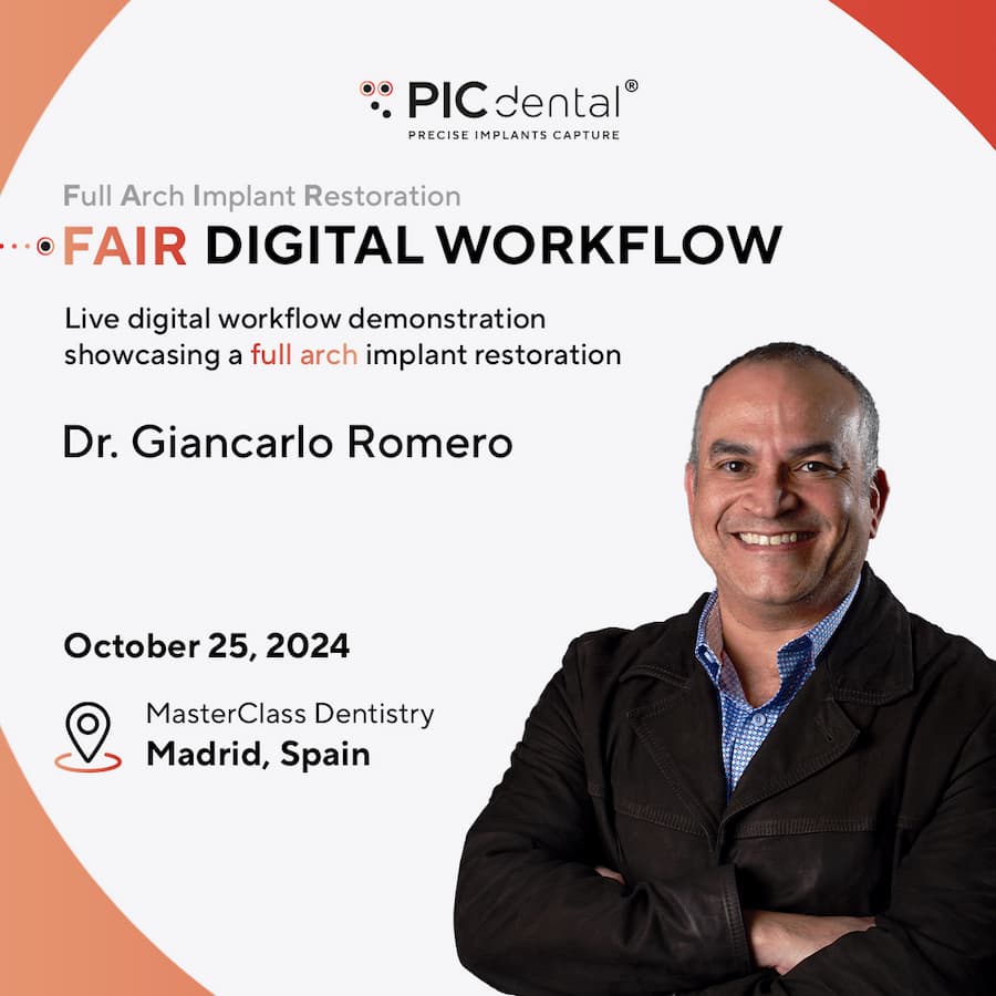 PICdental's tweet photo. 🎤 NEW SPEAKER: By popular demand we're bringing Dr. Giancarlo Romero to teach us full arch on the other side of the Atlantic! Dr. Romero is a maxillofacial prosthodontist with over 25 years of experience, involved in research related to implants and a worldwide lecturer. https://t.co/0DWD2cTGSF