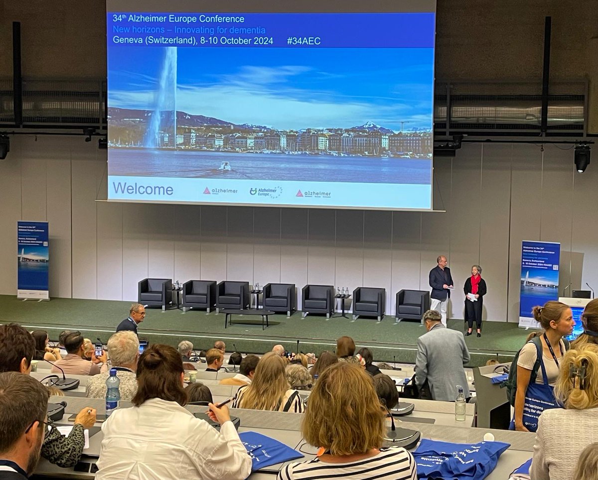 Markaya Henderson (@markayahenders2) on Twitter photo Pleased to kick off the #34AEC conference on innovating for dementia with <a href="/AlzheimerEurope/">Alzheimer Europe</a>
Looking forward to sessions on
➡️psychosocial support services
➡️AI and assistive technologies
➡️inclusion strategies for persons with down syndrome, intellectual disabilities & #dementia Pleased to kick off the #34AEC conference on innovating for dementia with <a href="/AlzheimerEurope/">Alzheimer Europe</a>
Looking forward to sessions on
➡️psychosocial support services
➡️AI and assistive technologies
➡️inclusion strategies for persons with down syndrome, intellectual disabilities & #dementia
