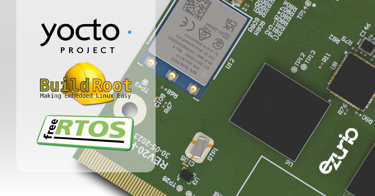 ezurio_llc's tweet image. Check out our #Yocto, #BuildRoot, and #FreeRTOS software releases for Nitrogen platform.

Yocto: bit.ly/3zYdlnp
BuildRoot: bit.ly/4eUVGf8
FreeRTOS: bit.ly/3XVGqba

@NXP #SystemOnModule #SOM #SMARC #EmbeddedSystems