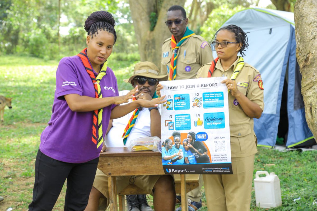 The Uganda Scouts Association Official tweet media