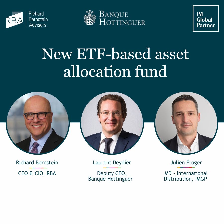 BqHottinguer's tweet photo. We are proud to announce that Banque Hottinguer has selected New York-based Partner, Richard Bernstein Advisors (RBA) @RBAdvisors , to manage an asset allocation fund based on RBA’s main strategy. 

Funds : Active Global Allocation - ISIN :LU2790215920

#Hottinguer #RBA #IMGP https://t.co/1Zxk3GJzDf
