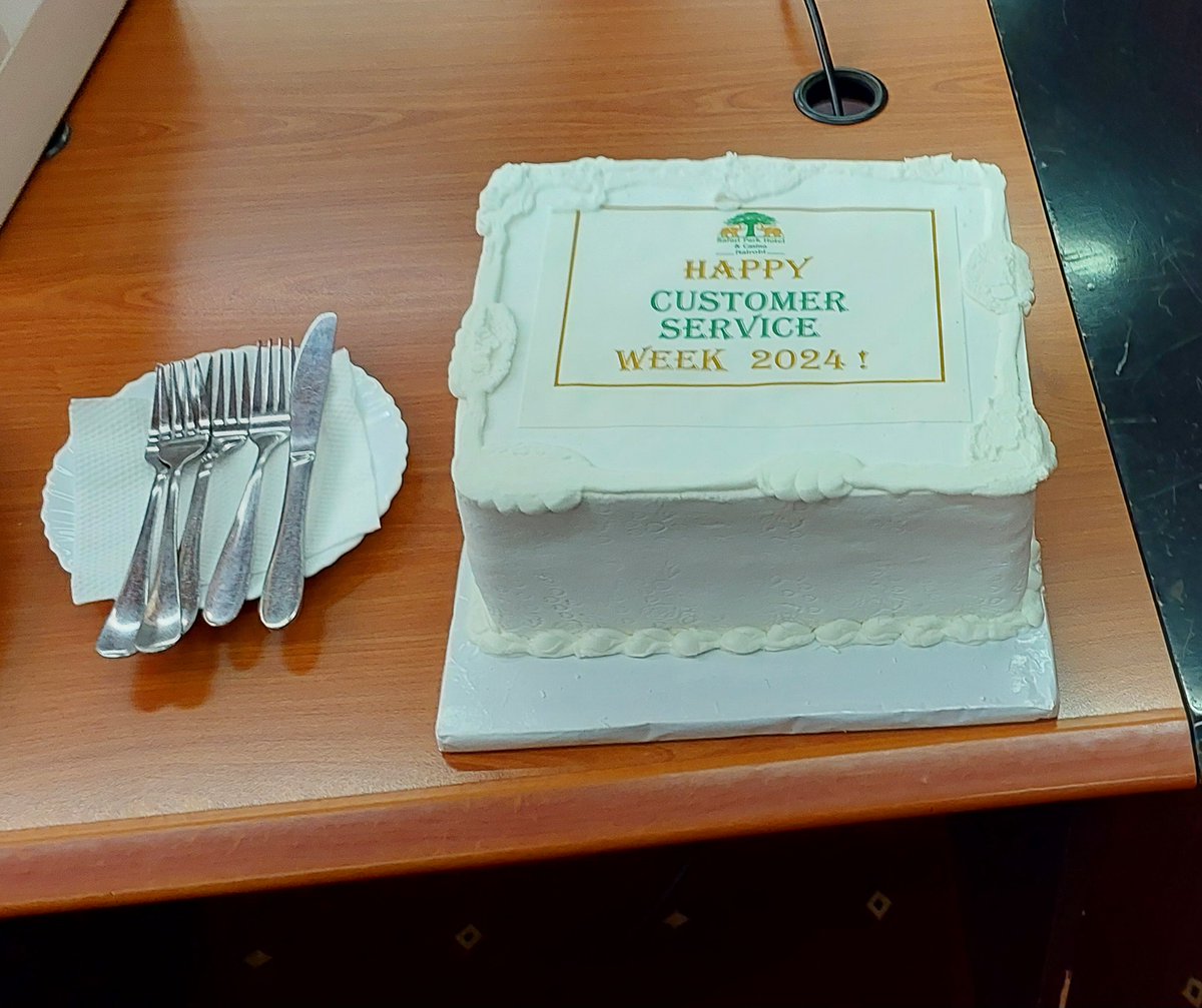 Kenya School of TVET (@kstvet) on Twitter photo Happy Customer Service Week!
We're so thankful for Safari Park Hotel , our amazing service providers who make each day brighter.
Your trust and loyalty mean the world to us.
Today we had a surprise visit from Safari Park Hotel Accounts Manager Catherine Ngugi-Ngumo. <a href="/SafariPark_H/">Safari Park Hotel</a> Happy Customer Service Week!
We're so thankful for Safari Park Hotel , our amazing service providers who make each day brighter.
Your trust and loyalty mean the world to us.
Today we had a surprise visit from Safari Park Hotel Accounts Manager Catherine Ngugi-Ngumo. <a href="/SafariPark_H/">Safari Park Hotel</a>