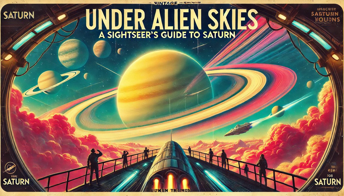 🚀 We can't wait for tonight's #NeighborhoodLecture, "Under Alien Skies: A Sightseer's Guide to Saturn," with <a href="/BadAstronomer/">كامران السلفي</a>. So let’s hear from you!

What would YOU do on a trip to 🪐? Reply with your ✨interplanetary itinerary.✨

RSVP—bit.ly/4dtWQgw

(Image via DALLE)