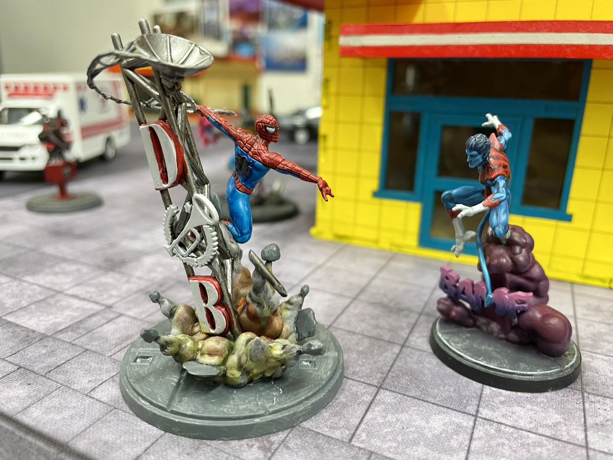bringbackthor's tweet image. A few pics from the games this weekend😊 #xmen #spiderfoes #avengers #webwarriors #asgard #marvelcrisisprotocol #marvelcrisisprotocolminiatures #paintingprotocol 
#atomicmassgames #tabletopgames #marvel #miniaturepainting #gaming #japan #日本