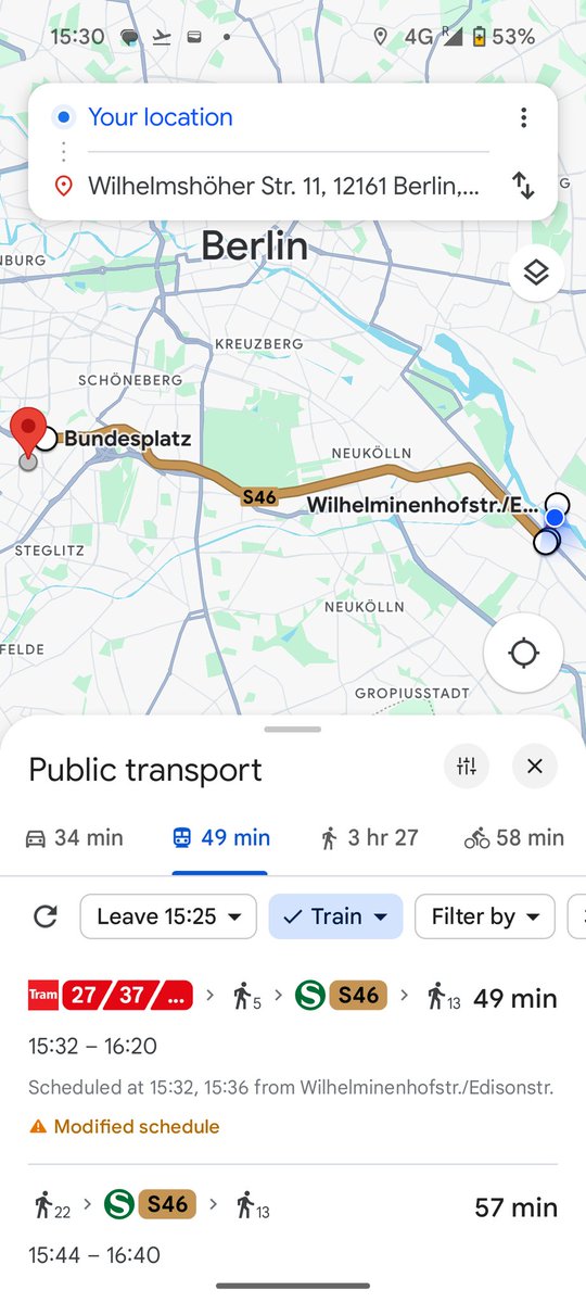 Silly Germans building two willhelm -something strasses in totally different parts of the city. If i wasn't a  global travel expert that might have caught me out