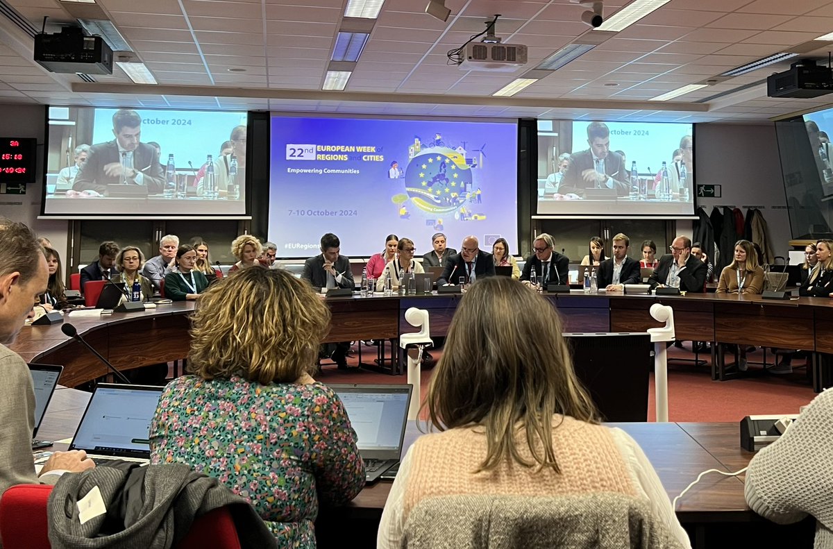 “The right to stay mentioned in Letta’s report isn’t necessarily linked to #redistribution purposes only; it’s where Draghi’s recommendations should be plugged in to mobilise all the resources of our #regions and #territories for #competitiveness”.

Today at #EURegionsWeek.