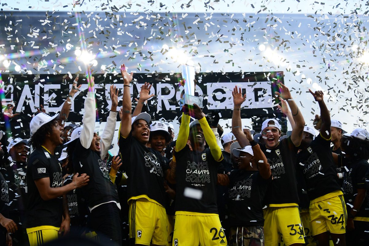 ColumbusCrew2's tweet photo. On this day 2️⃣ years ago, we won the inaugural MLS NEXT Pro Cup🏆

Looking back on our first @MLSNEXTPRO Cup as we gear up to fight for another 💭🤩

#Crew96 | #VamosColumbus https://t.co/YiHg7IveTi