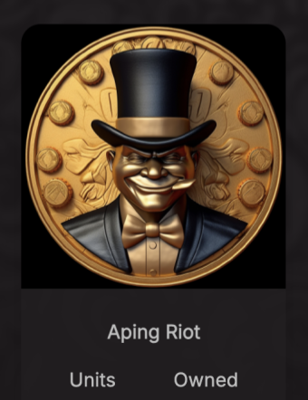 ApingRiotCNFT's tweet image. Big News ARC - We’ve officially partnered with @BankercoinAda! 💰 -All OG Apes can now earn $BANK daily through staking! #Bank is a great project with so many ways to earn! Check #Bank-Staking on Discord for dets on how to start earning! Sweep up apes while they’re still cheap!