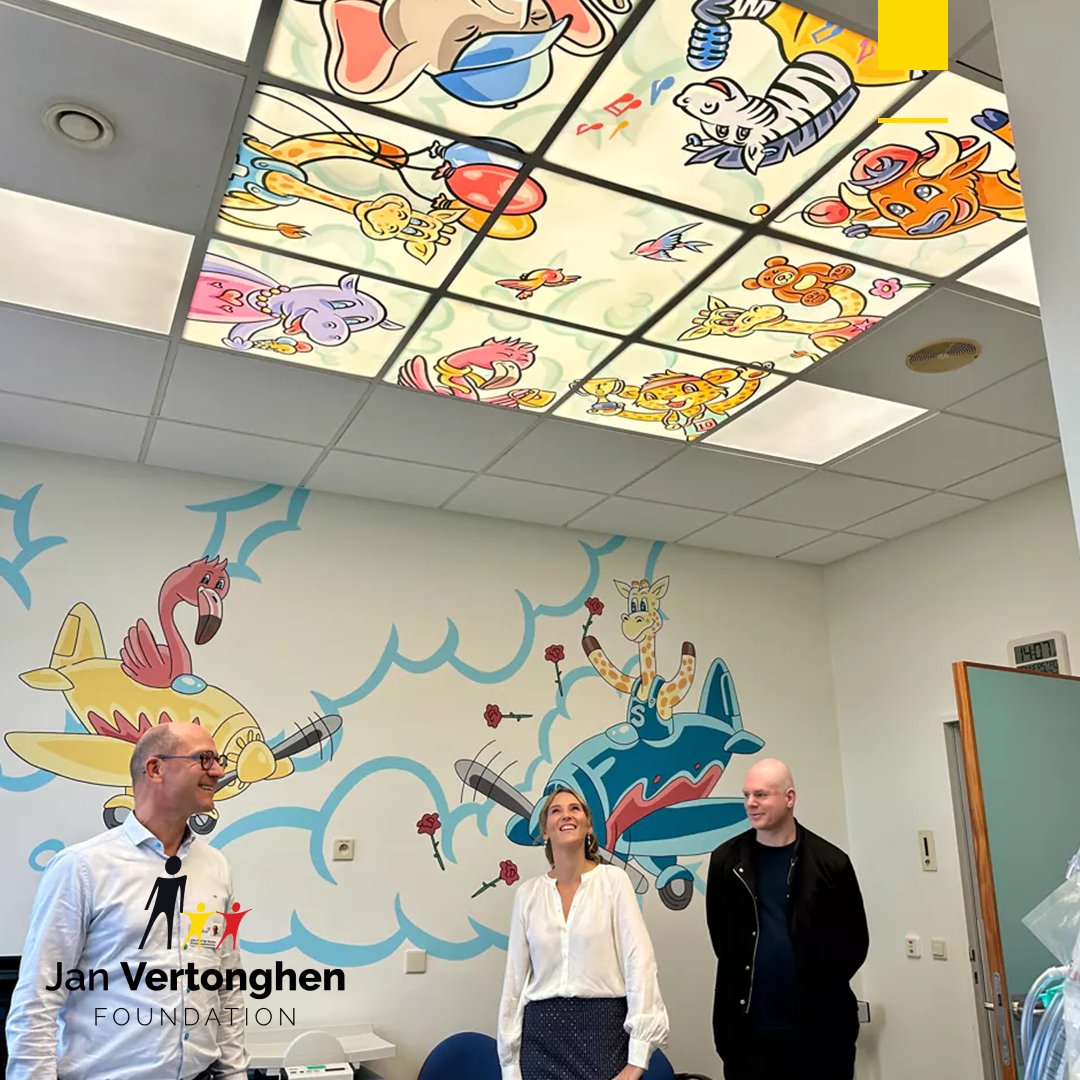 Een prachtige upgrade voor het ziekenhuis AZ Vesalius in Tongeren! 🎨🤩 Meer: facebook.com/janvertonghenf…