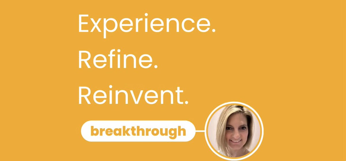 In our new edition of 'Breakthrough with', we hear from Michelle Patrick, EMEA Chief Media Solutions Officer.

Michelle tells us about personal breakthroughs she has experienced in her life and career.

Enjoy our latest short article here 👉bit.ly/3YeBSxR

#Breakthrough