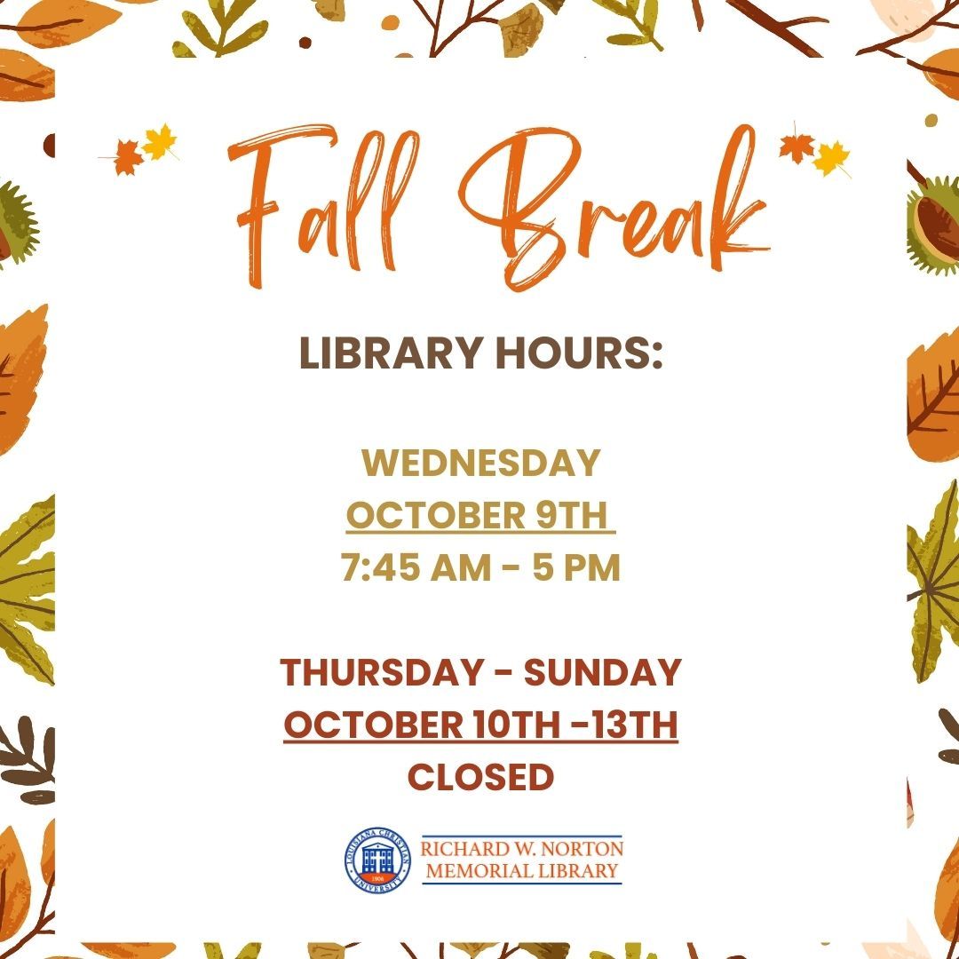 Library_LC's tweet image. Eat, sleep, repeat this Fall Break.