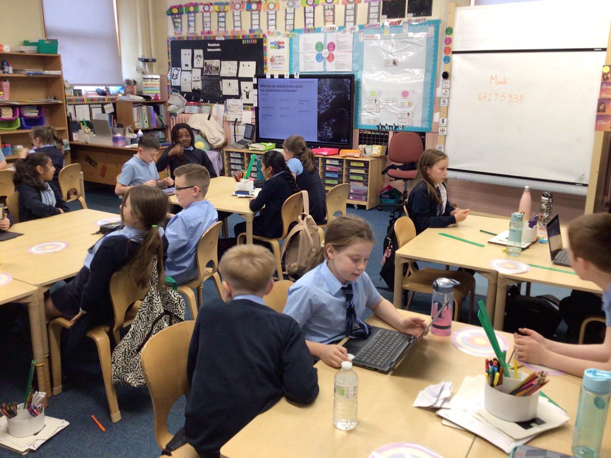 We are looking at what we already know and what we would like to find out about our new topic, Classification of Animals. We used MentiMeter to show this. <a href="/Mentimeter/">Mentimeter</a>