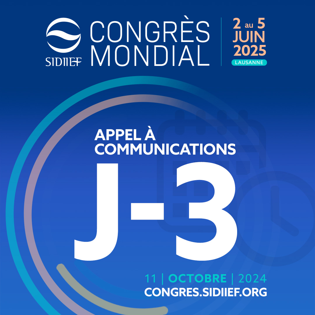 ⏰⏰⏰ L'appel à communications #congresSIDIIEF se termine sous peu! Ne manquez pas cette occasion de faire connaître vos recherches et innovations cliniques sur la scène internationale!
💡Tous les détails ici: congres.sidiief.org/appel-a-commun…