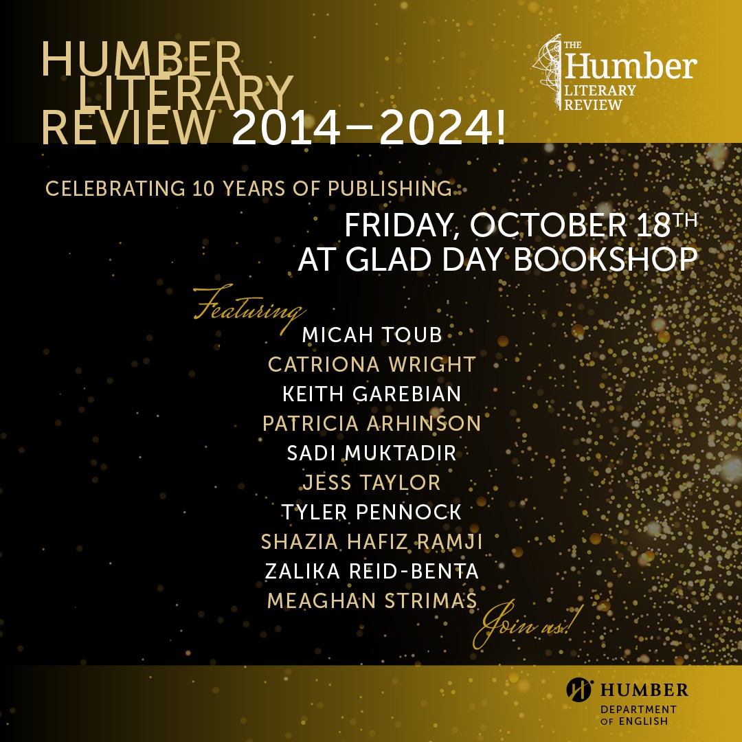 Put this on the dance card. Join us from  7 to 10pm and gain sustenance through author readings, sweets, savories and swag.