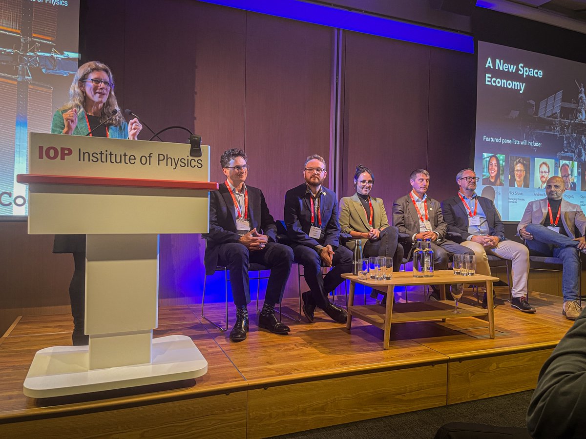 Institute of Physics (@physicsnews) on Twitter photo In the evening, <a href="/codexworld/">Codex - Home of World's Top 50 Innovators Series</a> hosted a new space economy panel discussion moderated by <a href="/DrJoannaHart/">Skills for the Next Generation</a>, with <a href="/KKing_5/">Dr. Katie King</a> CEO BioOrbit, <a href="/NickShave12/">Nick Shave</a> Managing Director <a href="/Astroscale_UK/">Astroscale UK & Europe</a>, Andrew Bacon co-founder and CTO <a href="/Space_Forge/">Space Forge</a>, Sean Sutcliffe CEO <a href="/OxfordSpace/">Oxford Space Systems</a>, Mark Boggett CEO In the evening, <a href="/codexworld/">Codex - Home of World's Top 50 Innovators Series</a> hosted a new space economy panel discussion moderated by <a href="/DrJoannaHart/">Skills for the Next Generation</a>, with <a href="/KKing_5/">Dr. Katie King</a> CEO BioOrbit, <a href="/NickShave12/">Nick Shave</a> Managing Director <a href="/Astroscale_UK/">Astroscale UK & Europe</a>, Andrew Bacon co-founder and CTO <a href="/Space_Forge/">Space Forge</a>, Sean Sutcliffe CEO <a href="/OxfordSpace/">Oxford Space Systems</a>, Mark Boggett CEO