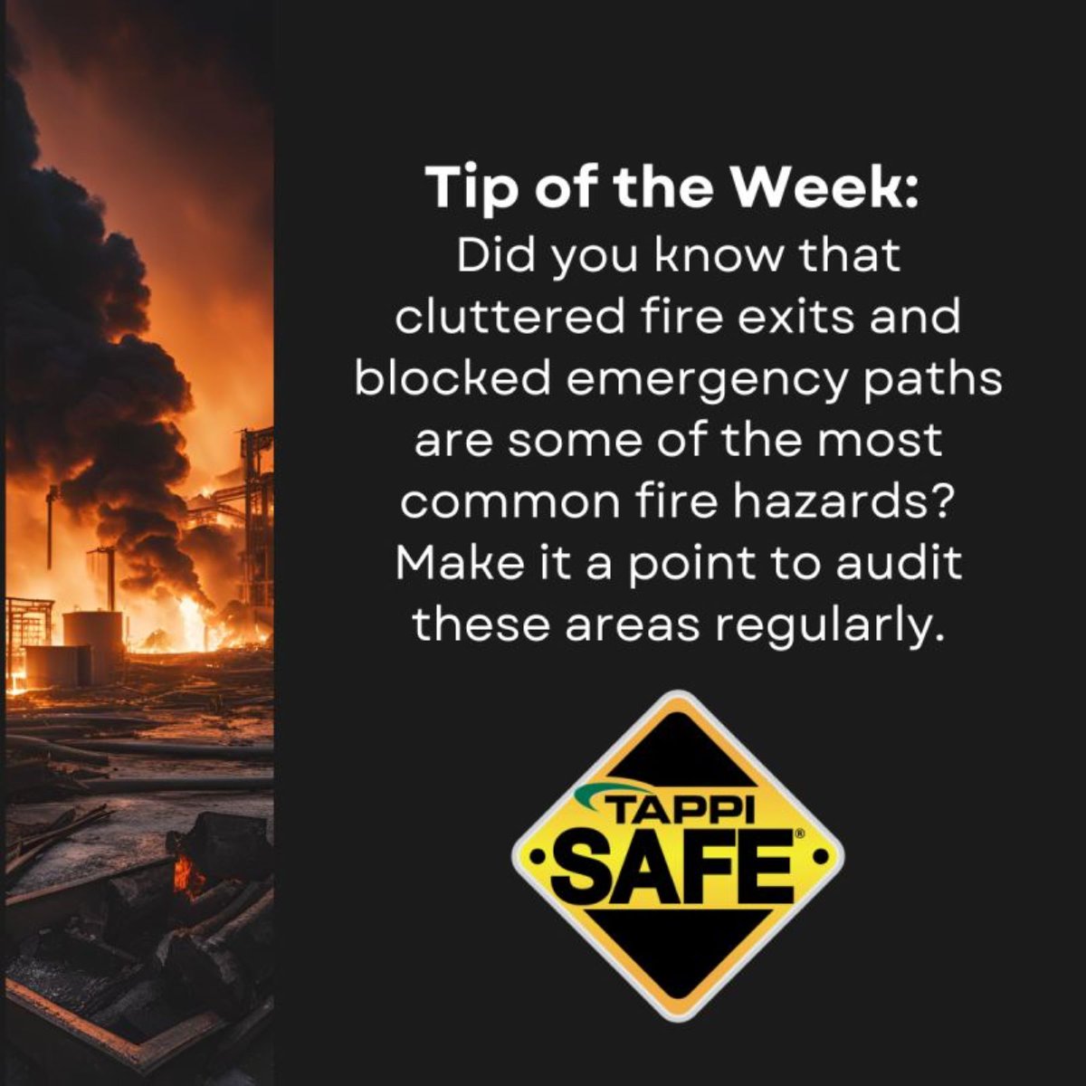 TAPPITWEETS's tweet photo. 🔥 It’s National Fire Safety Week! 🔥
🔗 Ready to prioritize fire safety? Sign up for our TAPPISAFE 101 courses today and keep your team prepared and protected!
https://t.co/kyauXGqcTd https://t.co/MFeesij2y0
