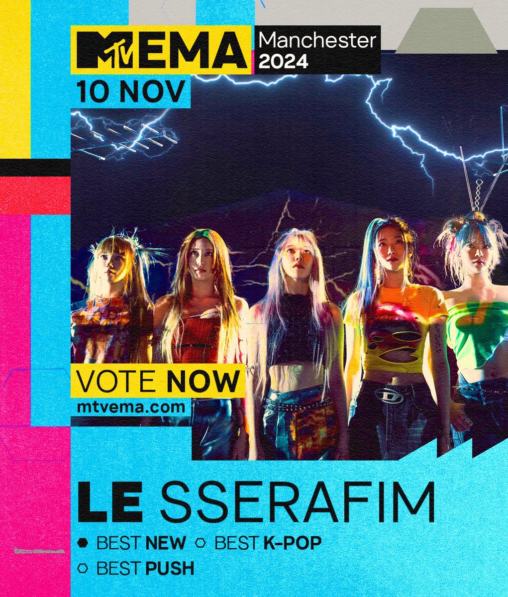 FEARNOTs, it’s clear that ‘Best New’ is highlighted as a major award, so let’s focus on winning that along with ‘Best PUSH’ and ‘Best K-Pop’ too! 😭😭😭”

🌟mtvema.com/vote/best-new
⭐️ mtvema.com/vote/best-push
⭐️ mtvema.com/vote/best-k-pop