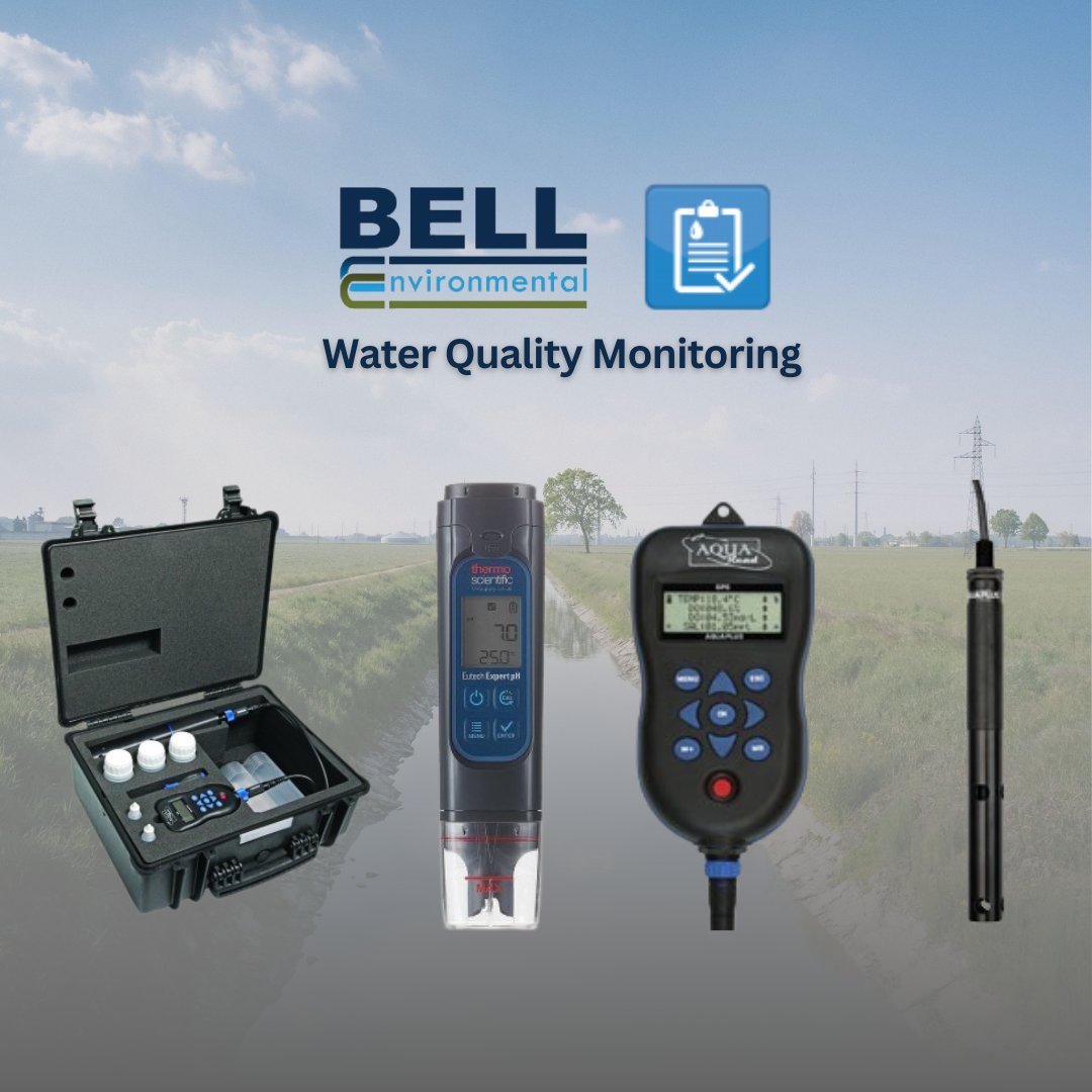Bell Environmental offers a range of water quality sensors, data loggers &amp; telemetry products for flow, level, and quality monitoring. Fixed &amp; portable solutions available. Contact us to discuss your needs. 📞+44 (0)1280 817304 🌐 lnkd.in/eGjuq2gf
#WaterQualityMonitoring