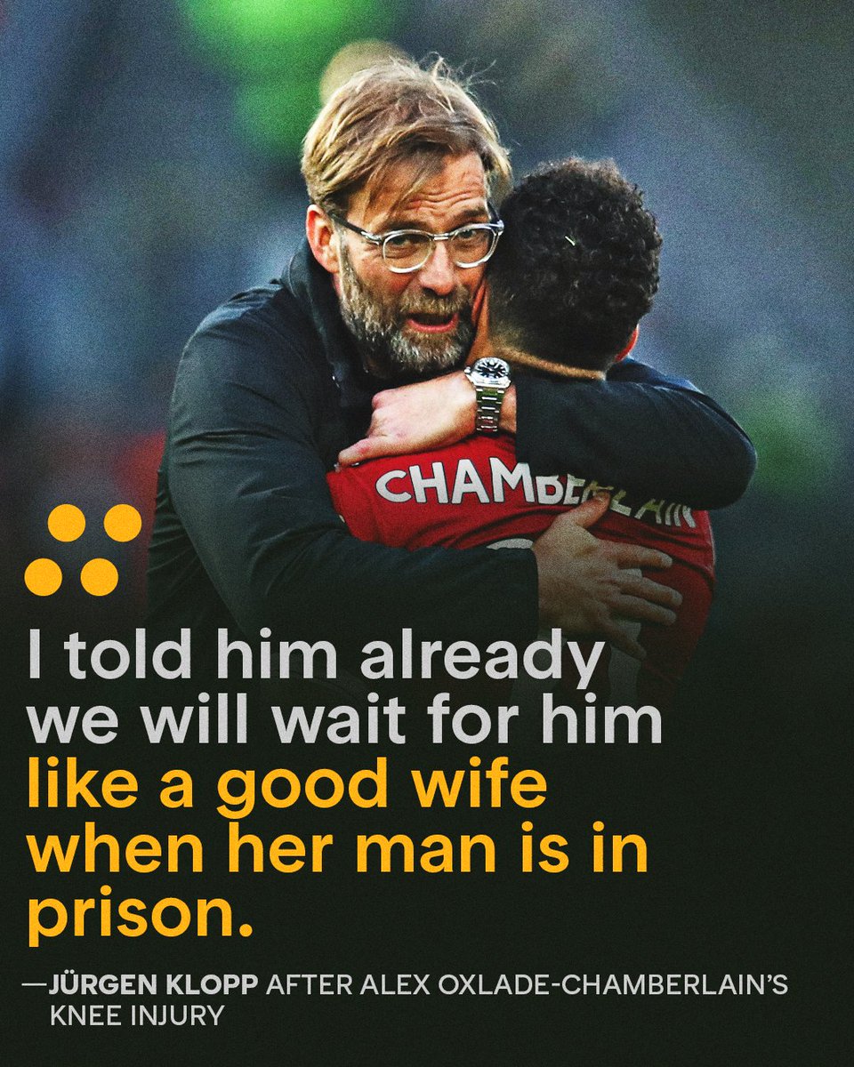 brfootball's tweet photo. Some of Jürgen Klopp's best quotes during his time at Liverpool 🗣️ https://t.co/vhiAueaZym