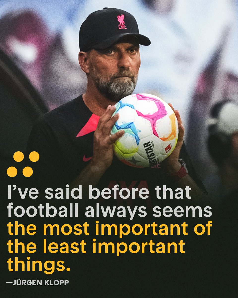 brfootball's tweet photo. Some of Jürgen Klopp's best quotes during his time at Liverpool 🗣️ https://t.co/vhiAueaZym